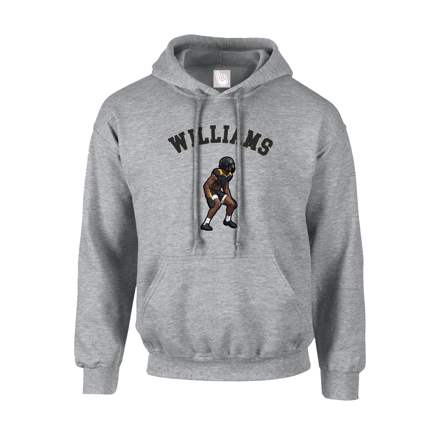 Youth Hoodie — Shirsey Arch in Grey
