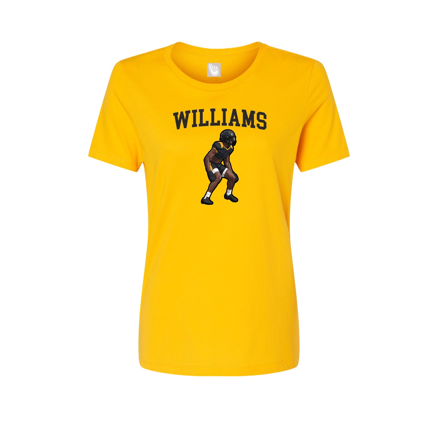 Fitted Women's Tee — Shirsey in Gold