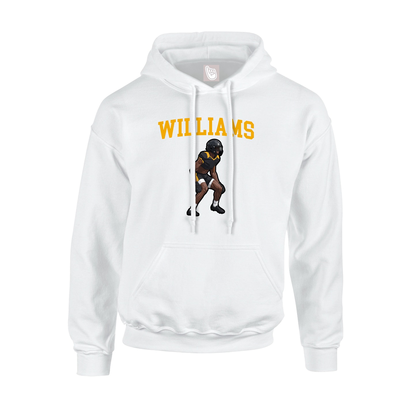 Youth Hoodie — Shirsey in White