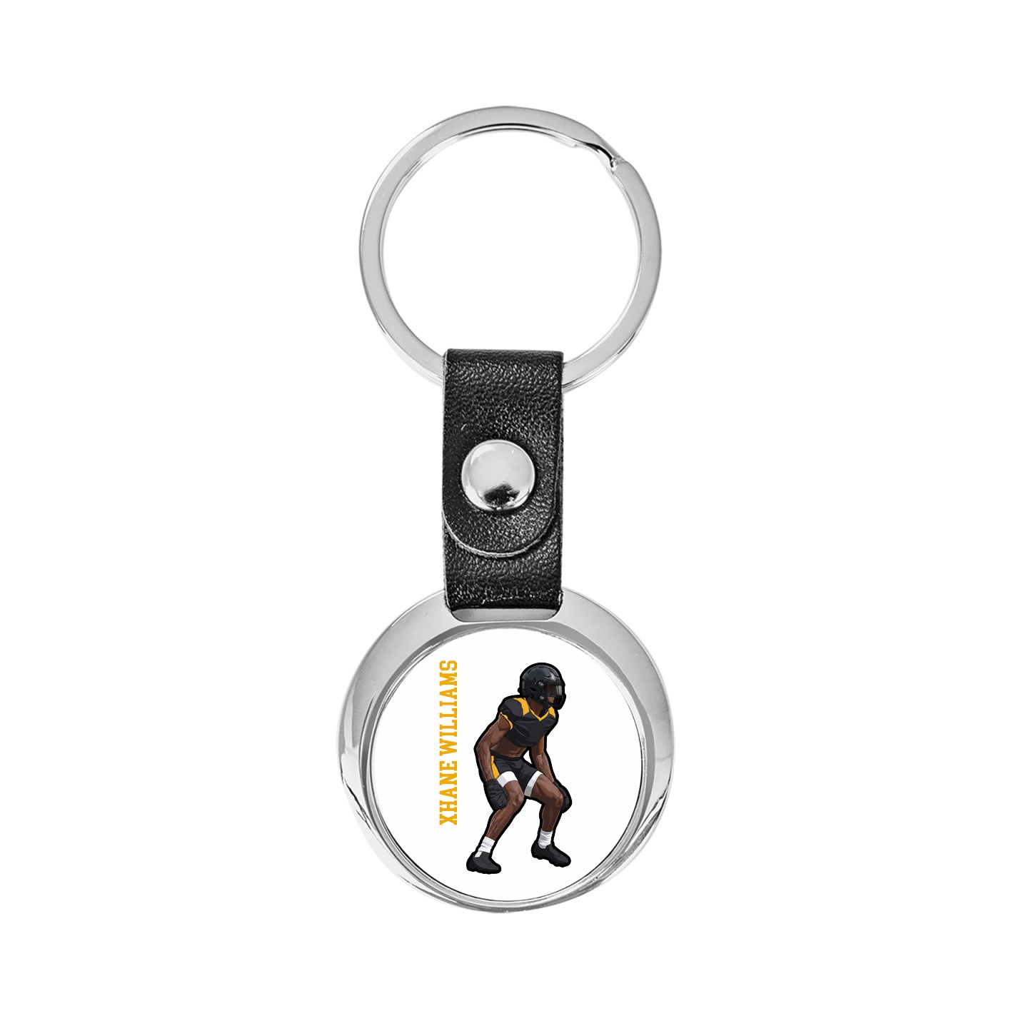 Key Chain — Name Vertical in Classic