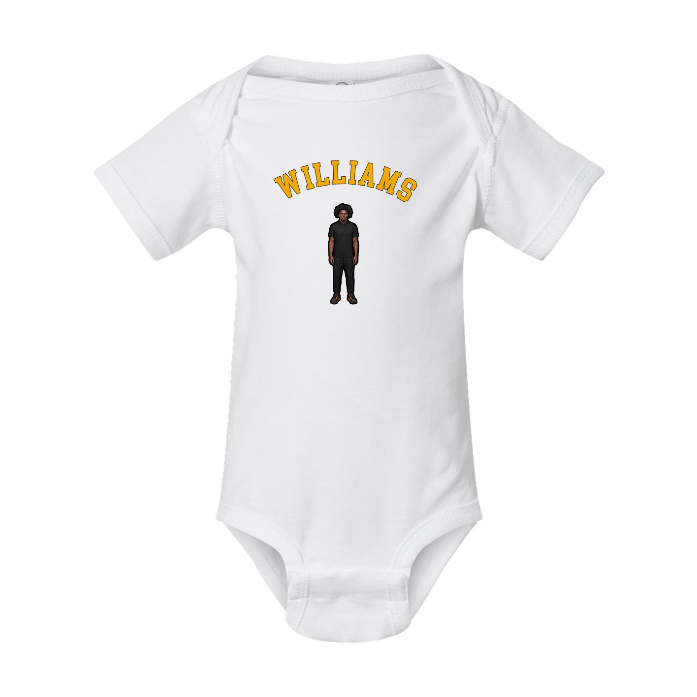 Baby Onesie — Shirsey Arch in White