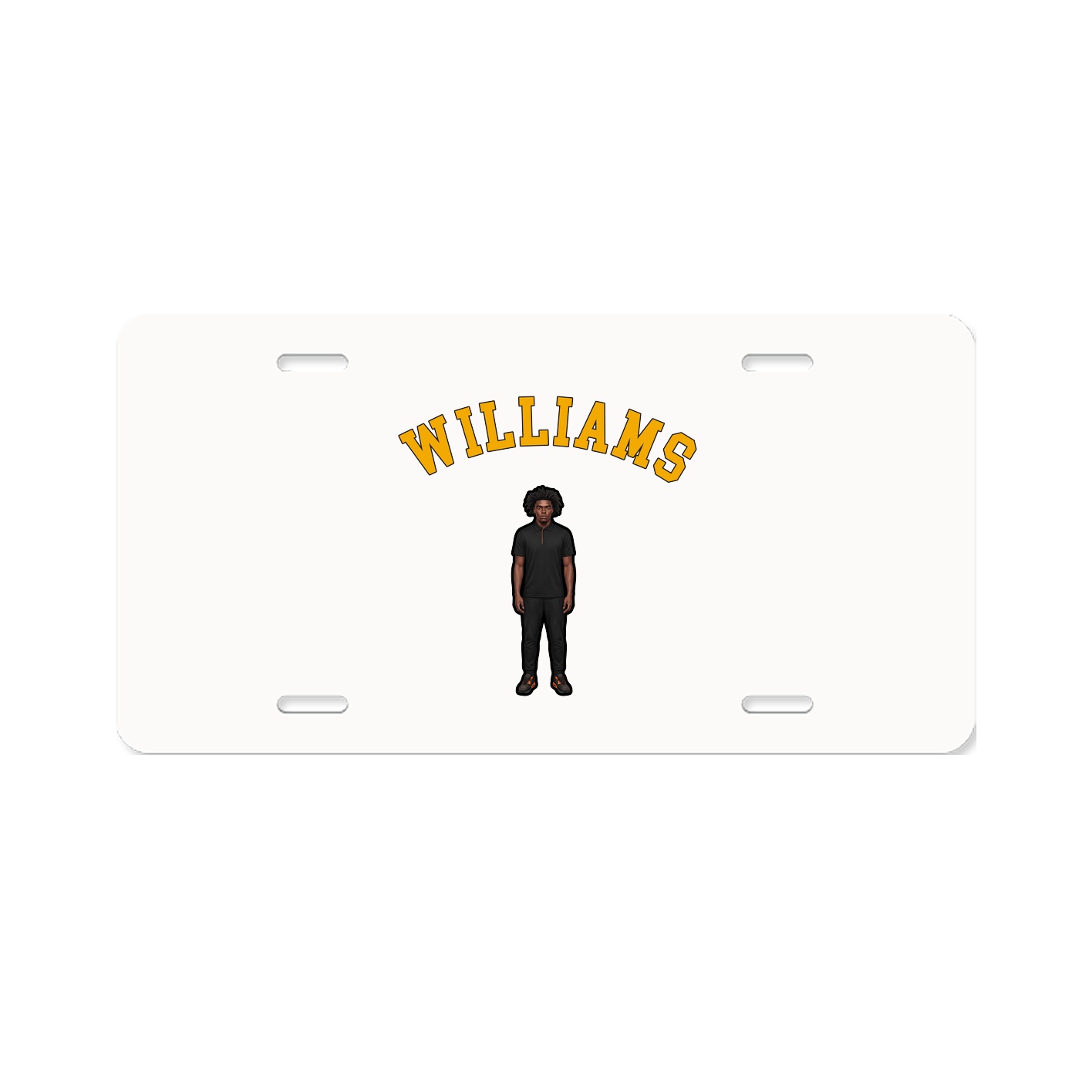 License Plate — Shirsey Arch in Classic