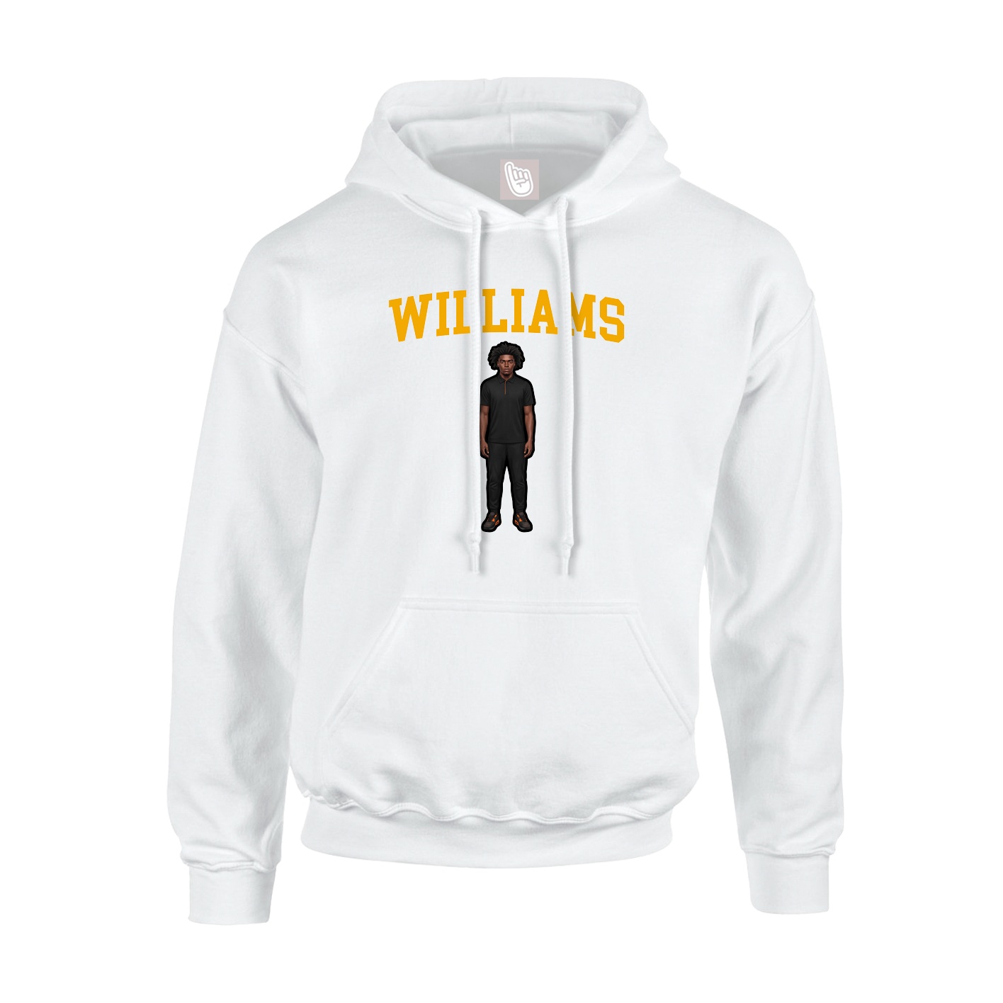 Hoodie — Shirsey in White