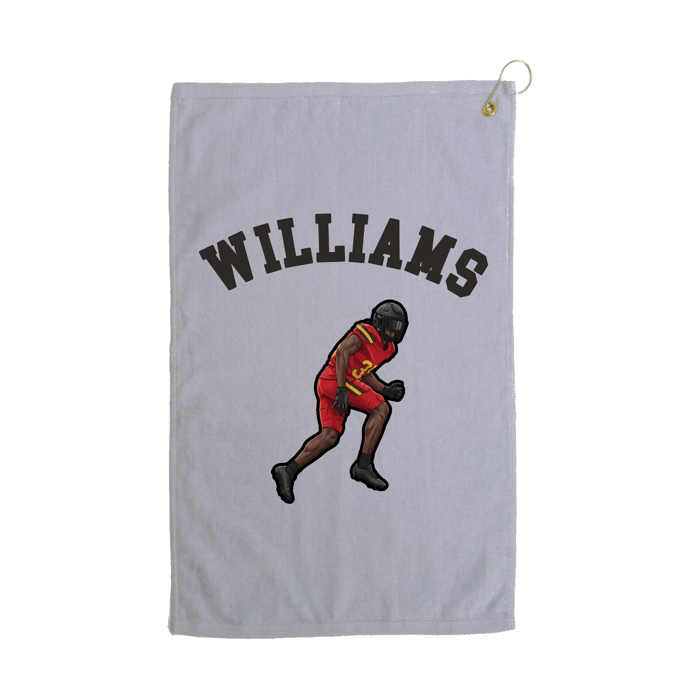 Golf Towel — Shirsey Arch in Grey