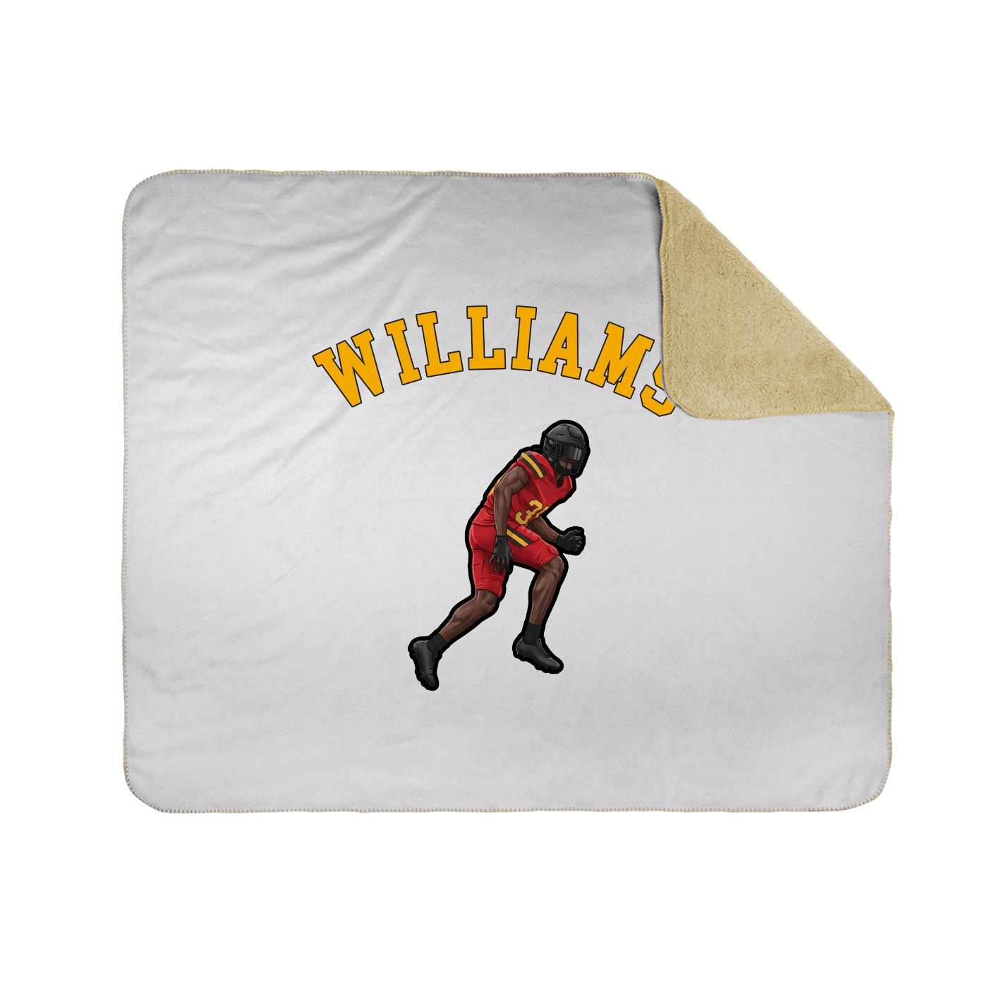 Throw Blanket — Shirsey Arch in White