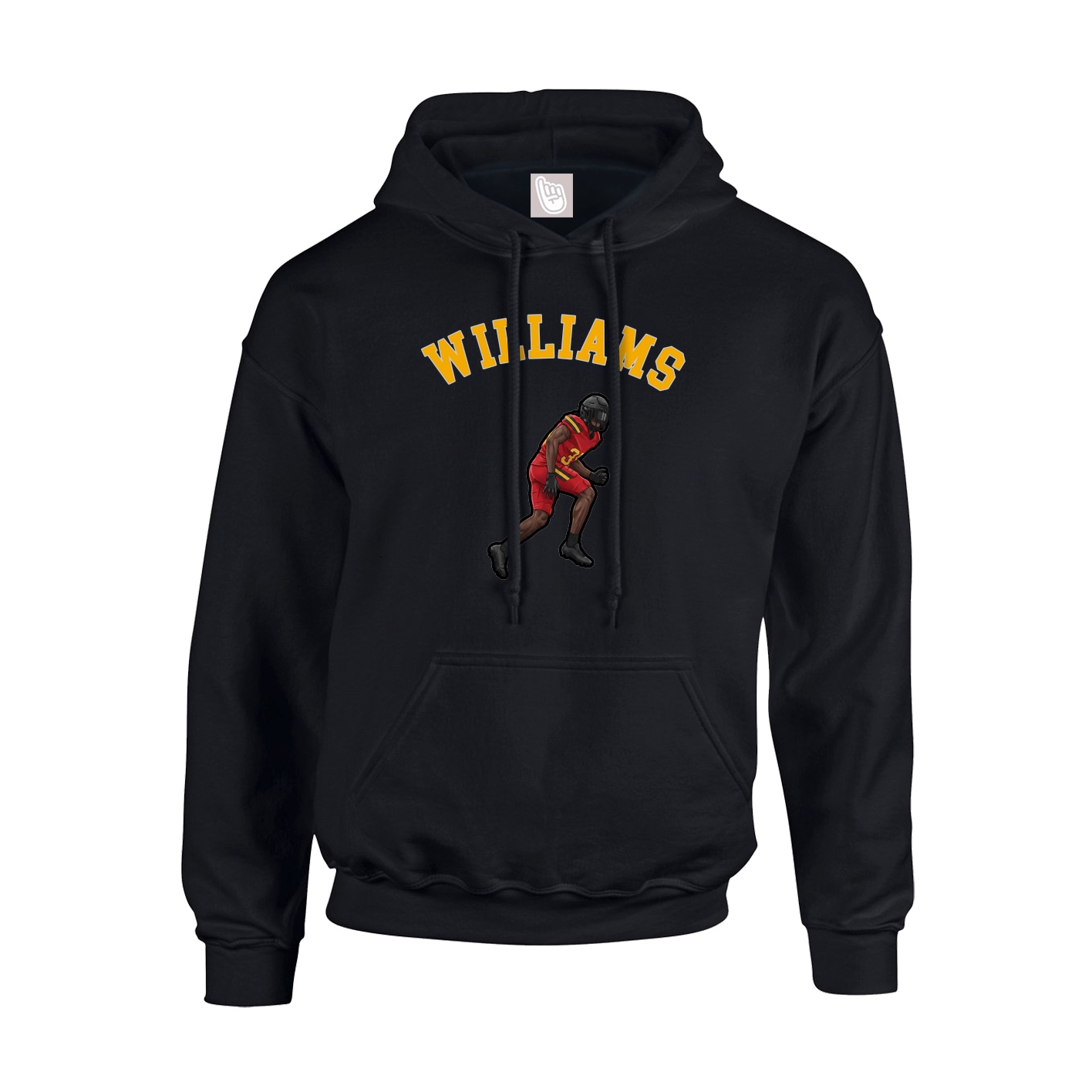 Youth Hoodie — Shirsey Arch in Black