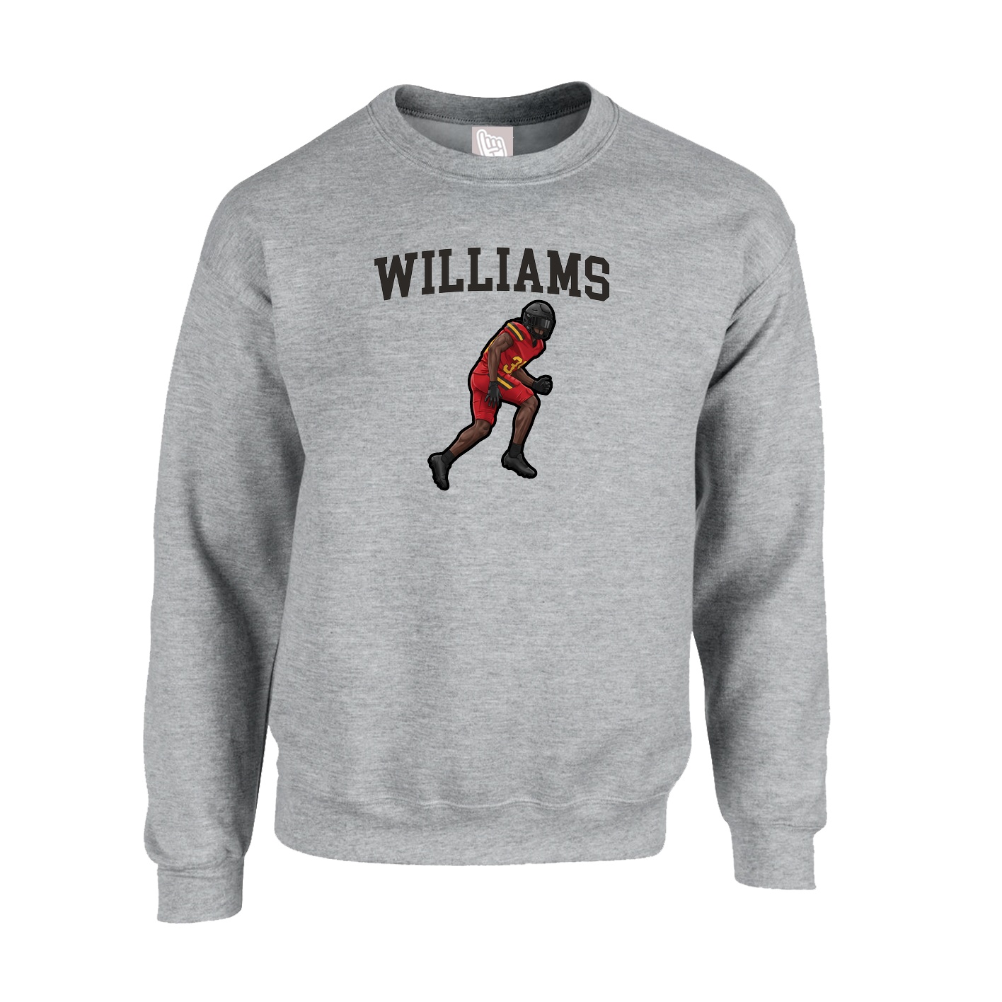 Fleece Crew — Shirsey in Grey