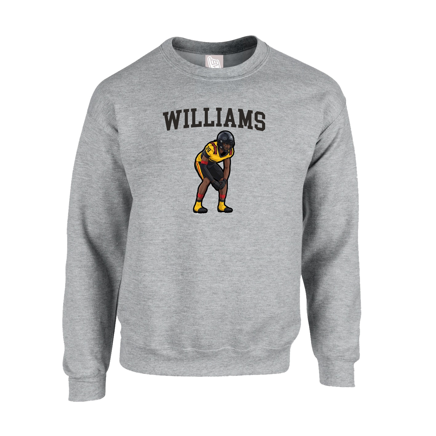 Fleece Crew — Shirsey in Grey