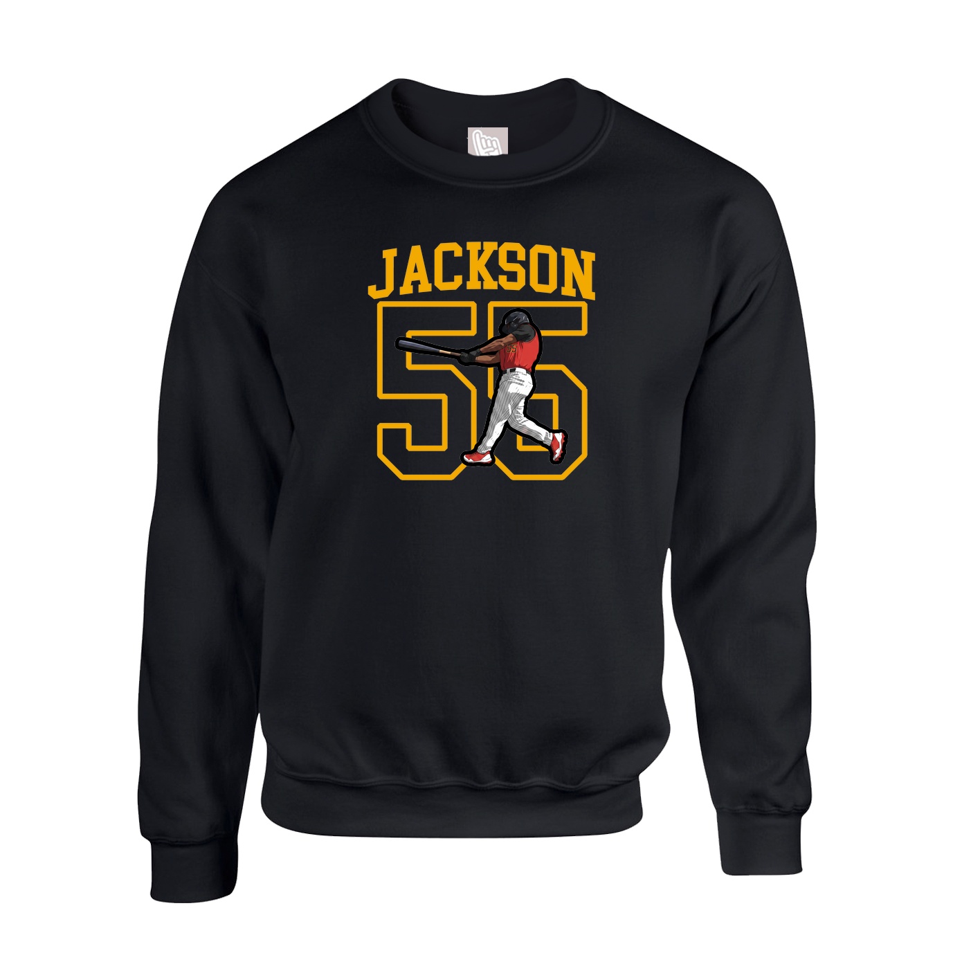 Fleece Crew — Shirsey in Black