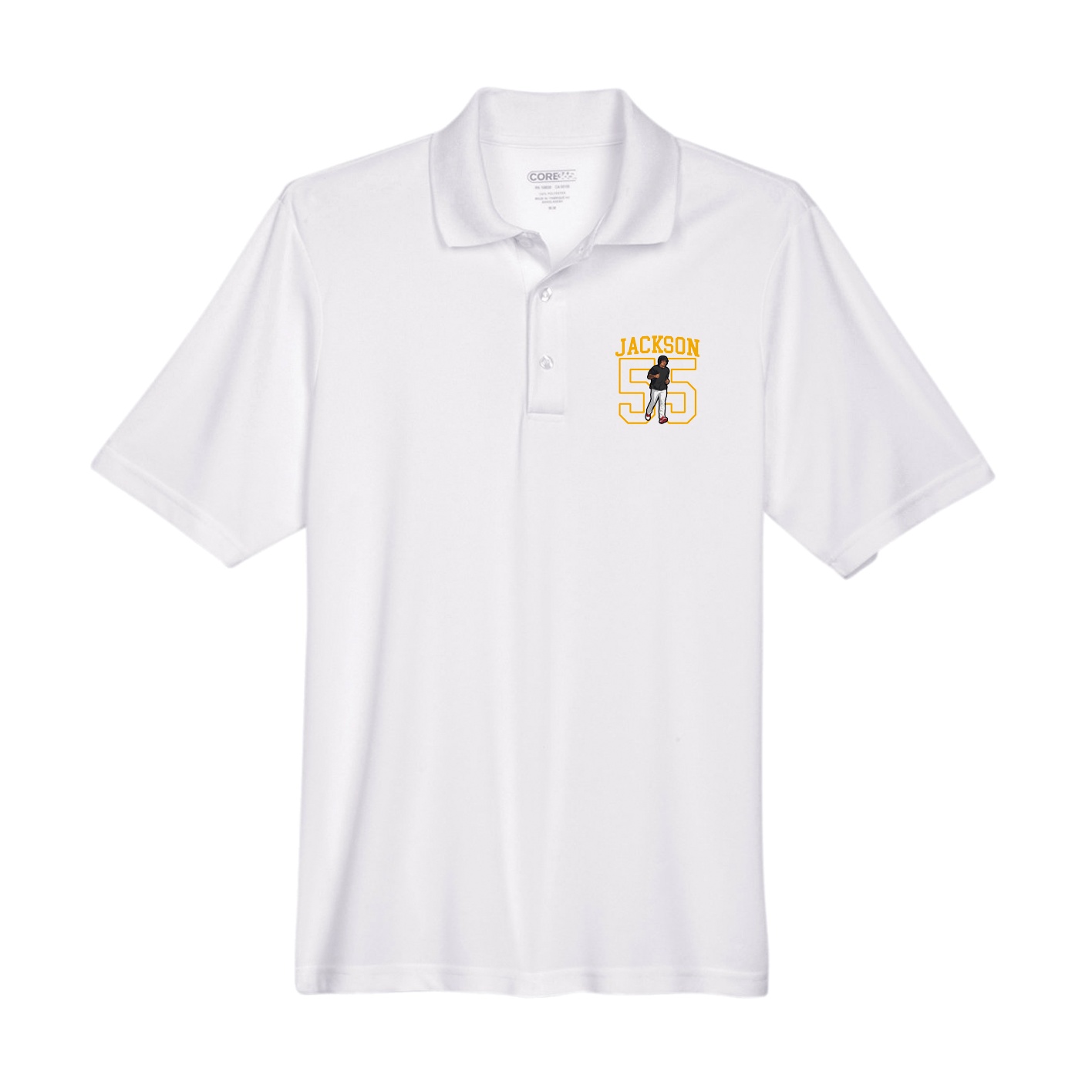 Performance Polo — Shirsey in White