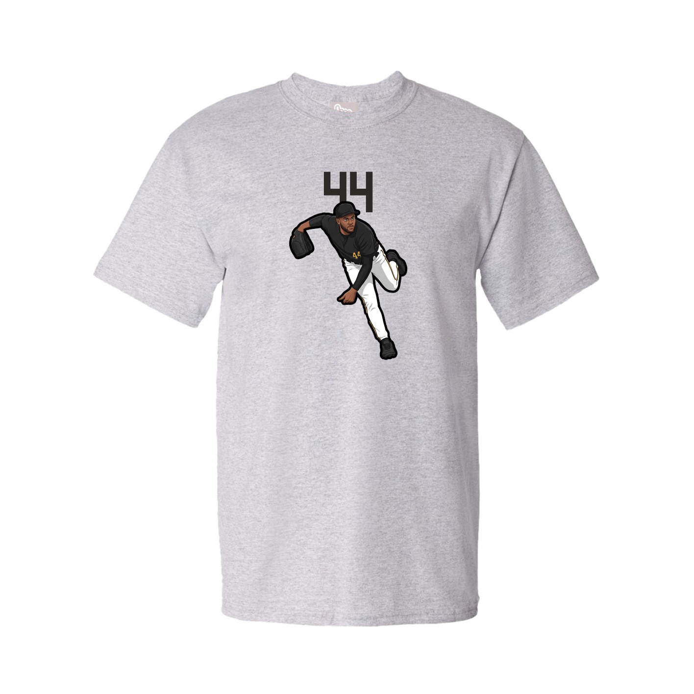 Tee — Number Top in Grey
