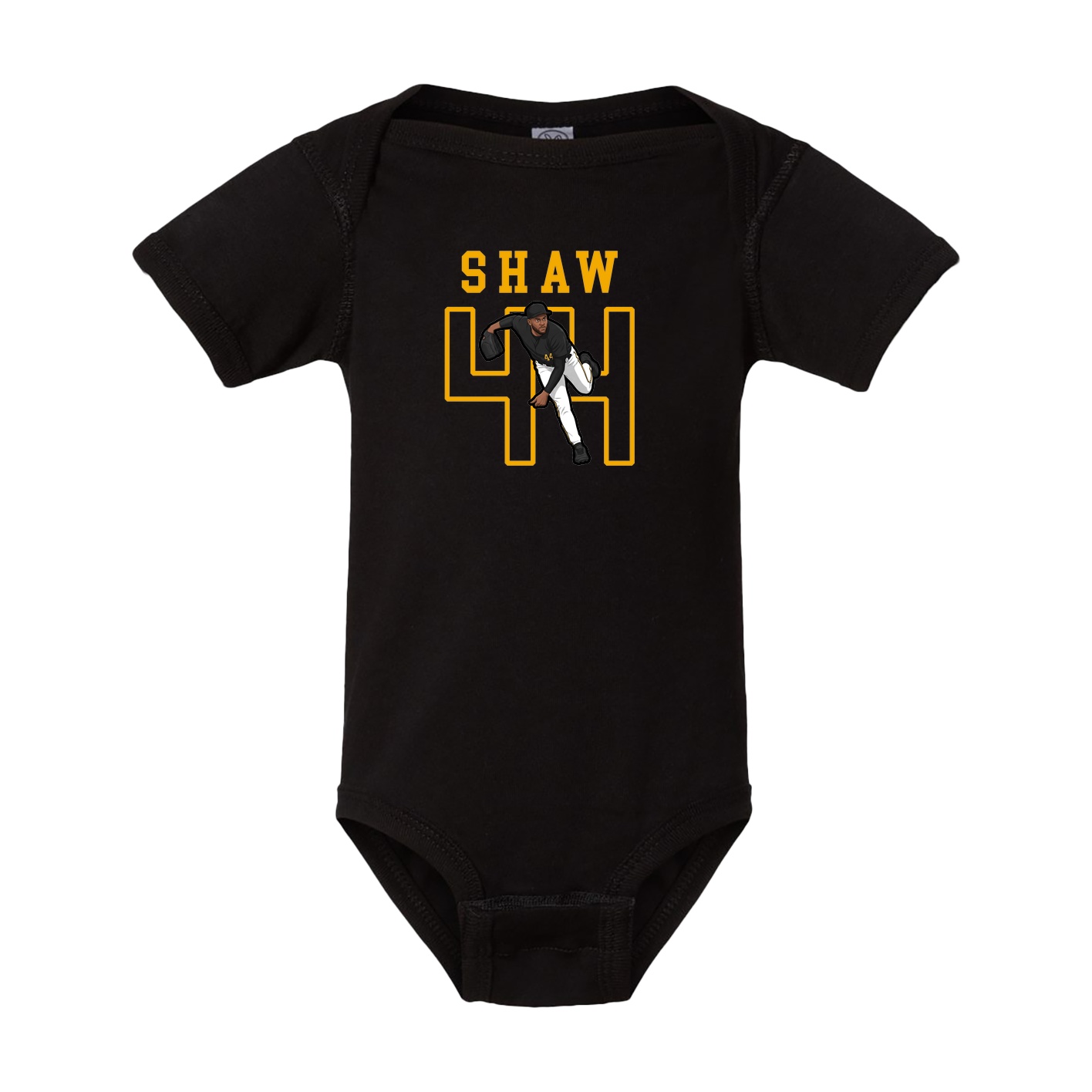 Baby Onesie — Shirsey in Black