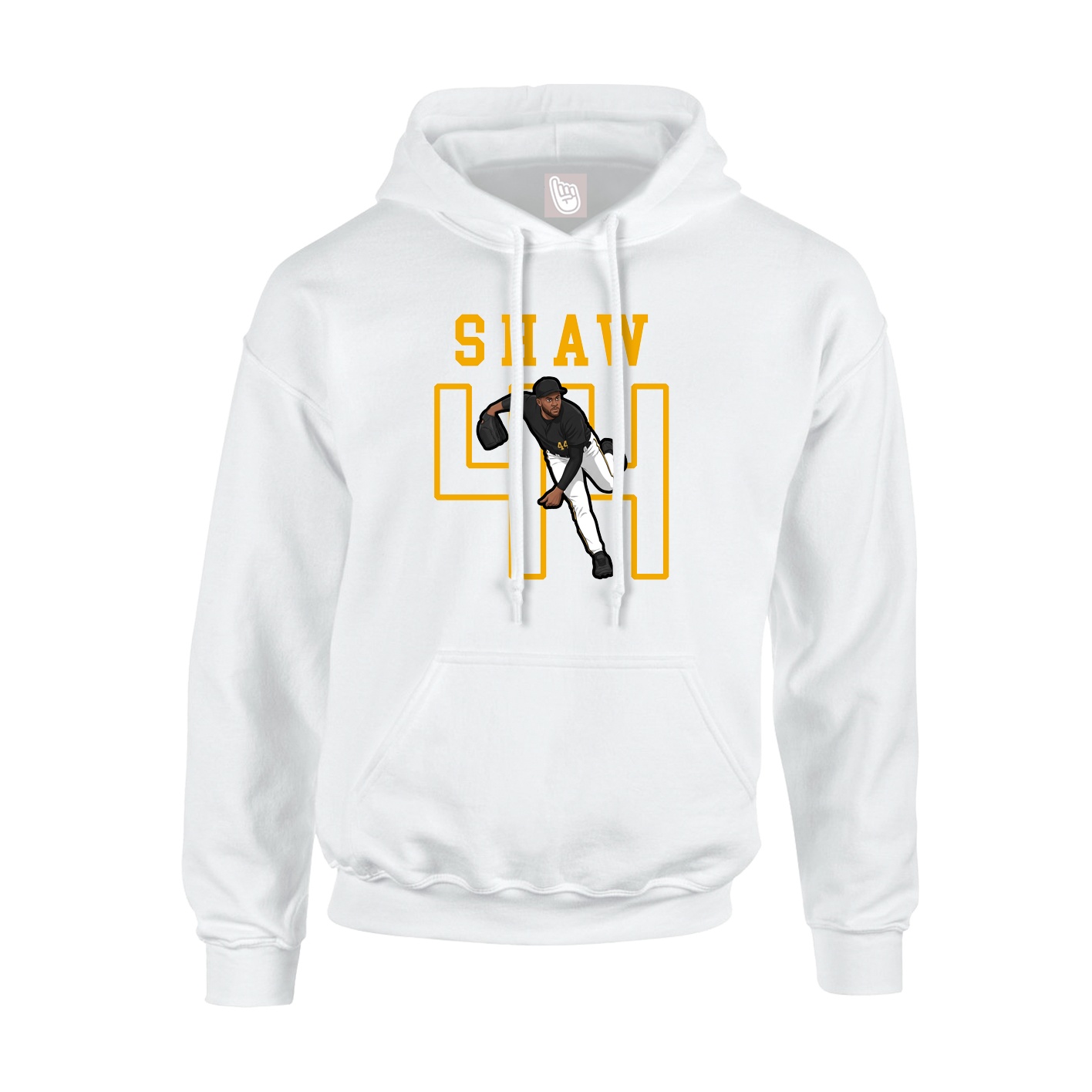 Youth Hoodie — Shirsey in White
