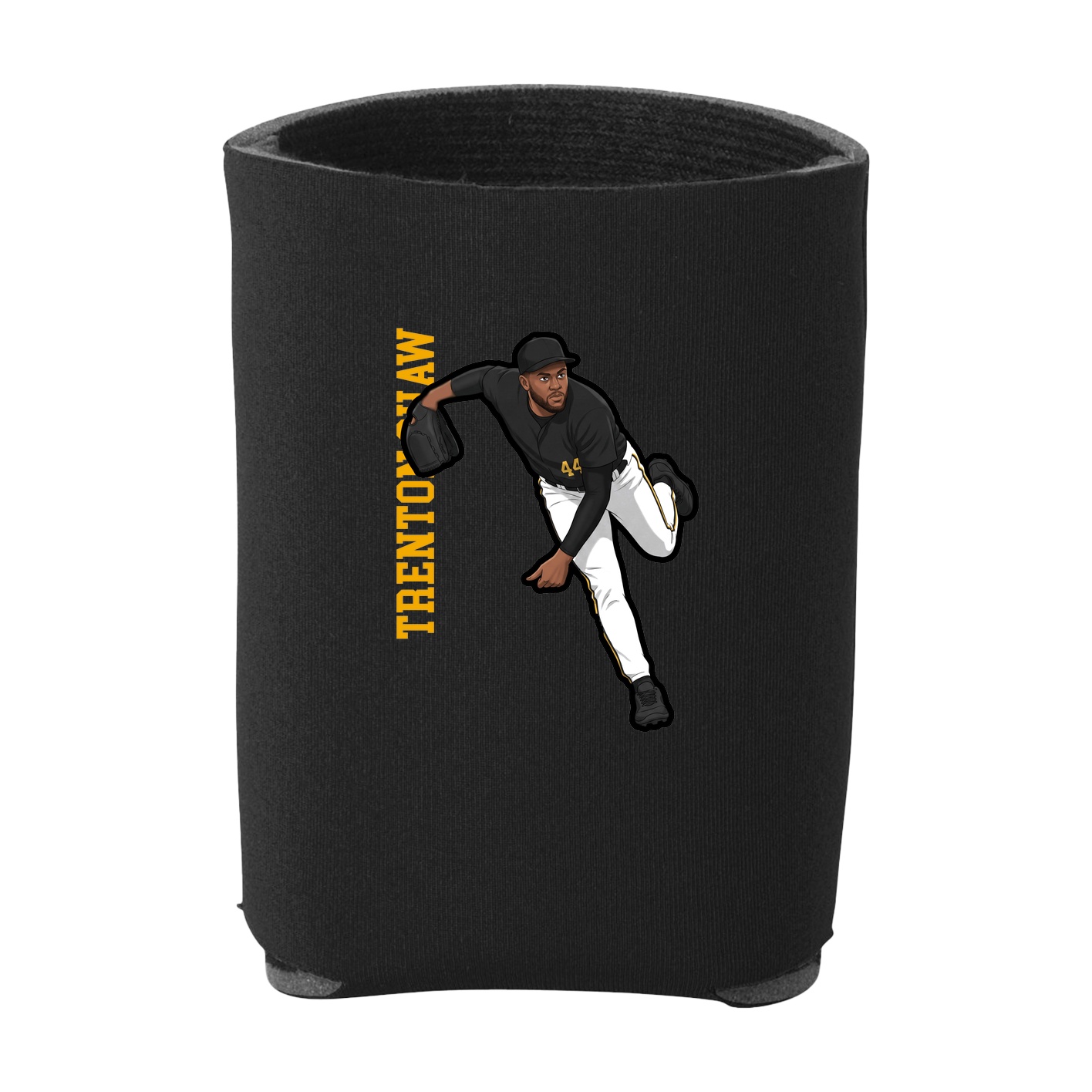 Can Holder — Name Vertical in Black