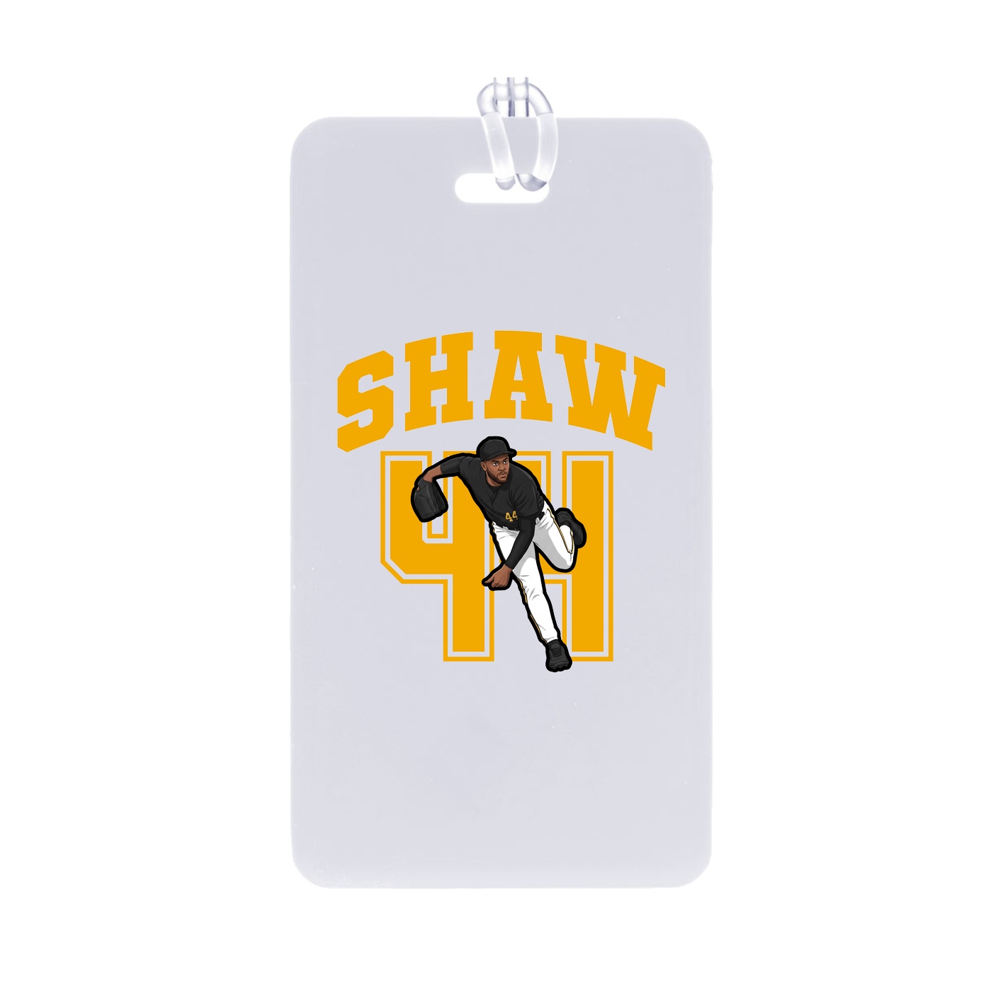 Bag Tag — Number in Classic