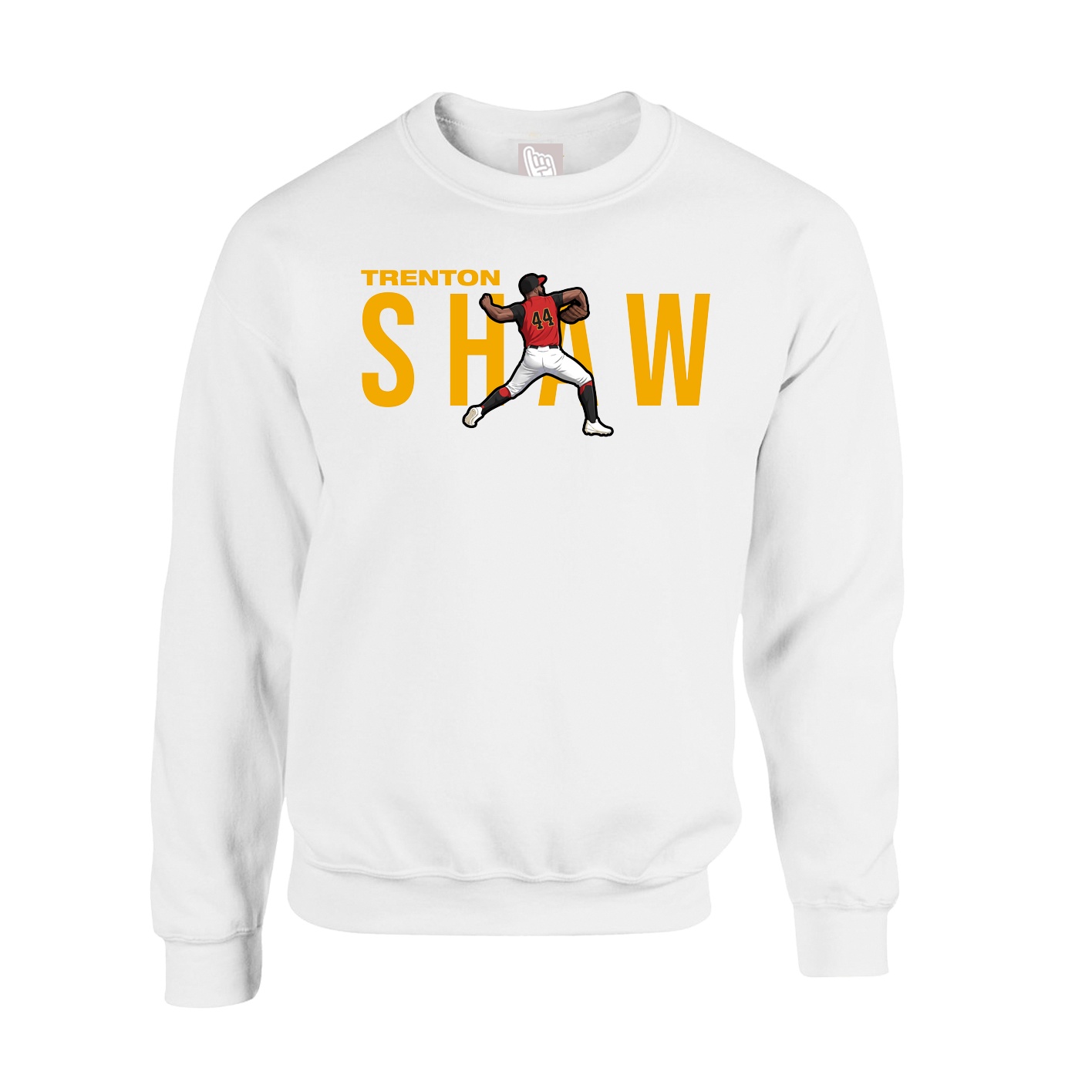 Fleece Crew — Player Name in White