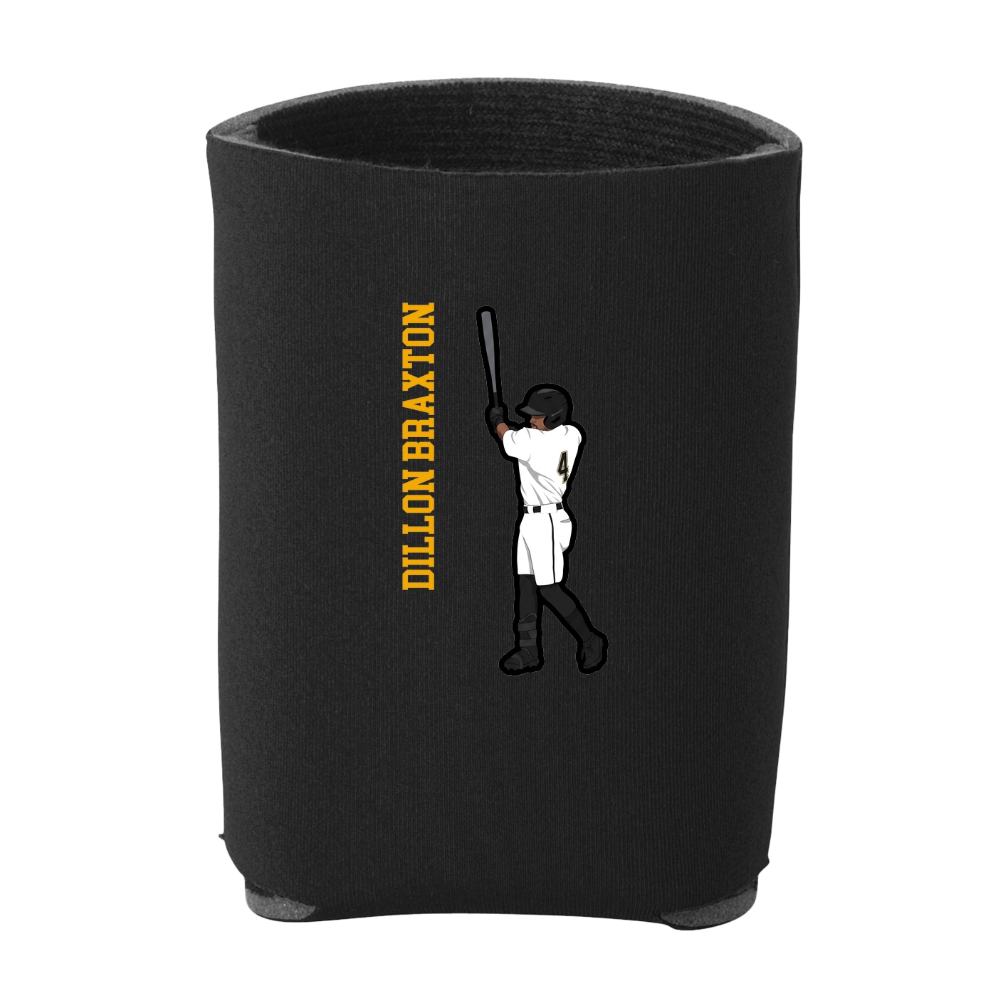 Can Holder — Name Vertical in Black