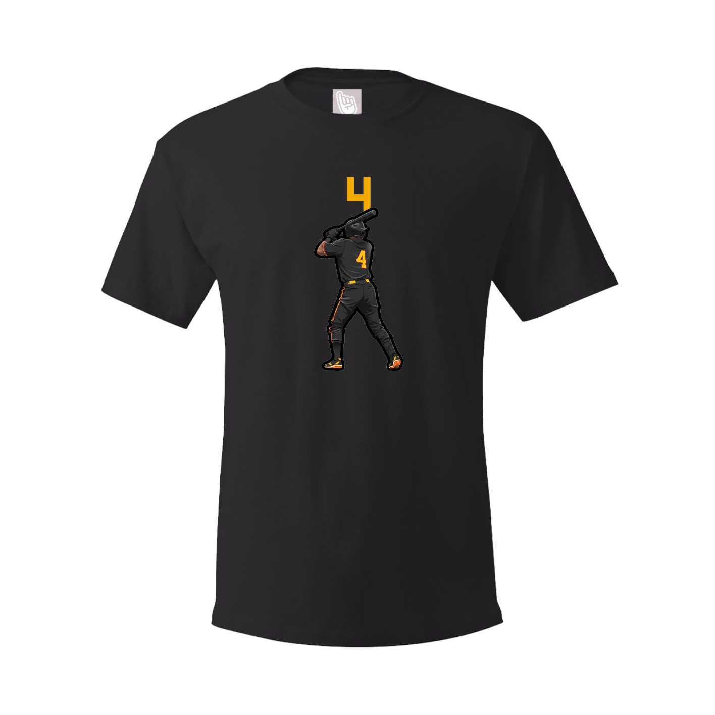 Tee — Number Top in Black