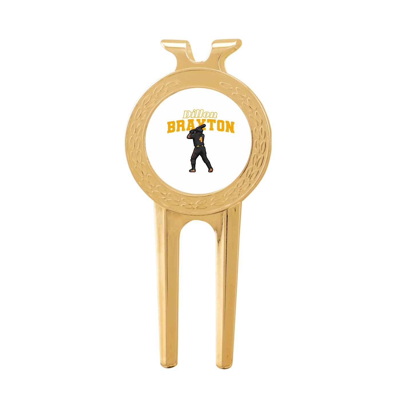 Divot Tool with Ball Marker — Name Arch in Classic
