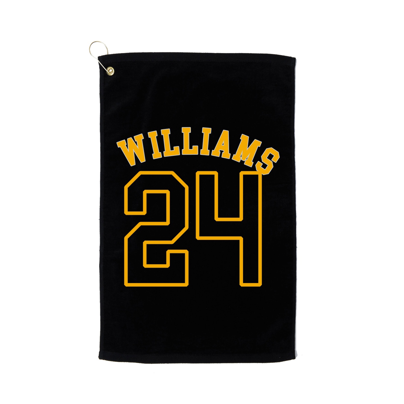 Golf Towel — Shirsey Arch in Black