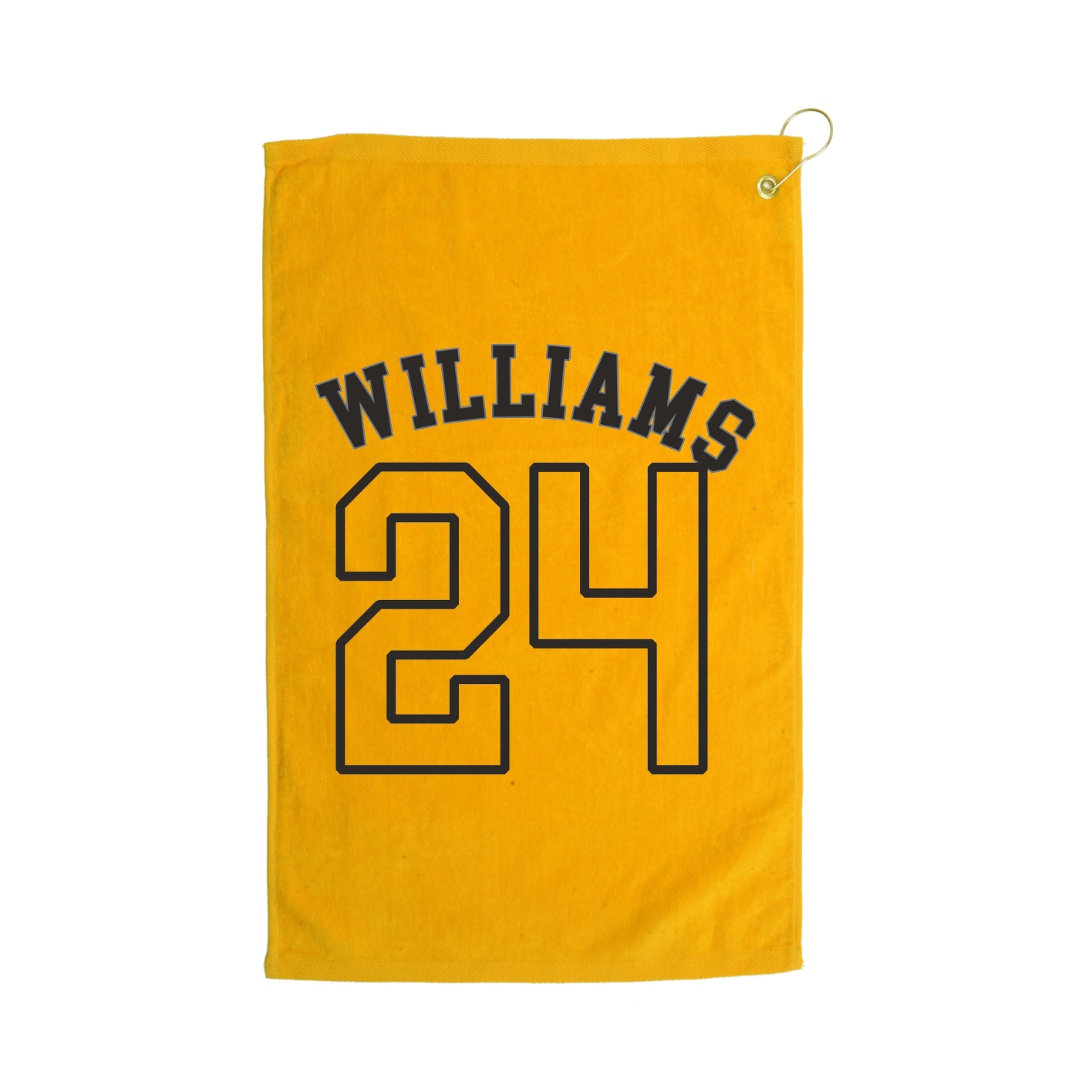 Golf Towel — Shirsey Arch in Gold
