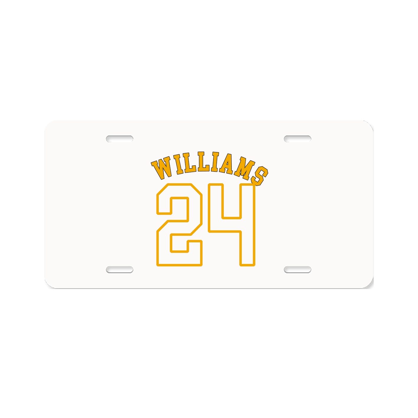 License Plate — Shirsey Arch in Classic