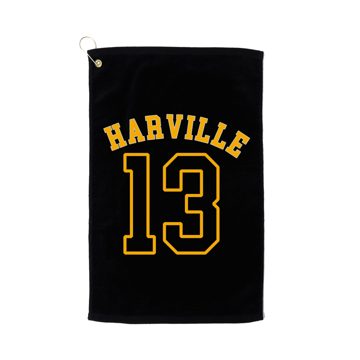 Golf Towel — Shirsey Arch in Black