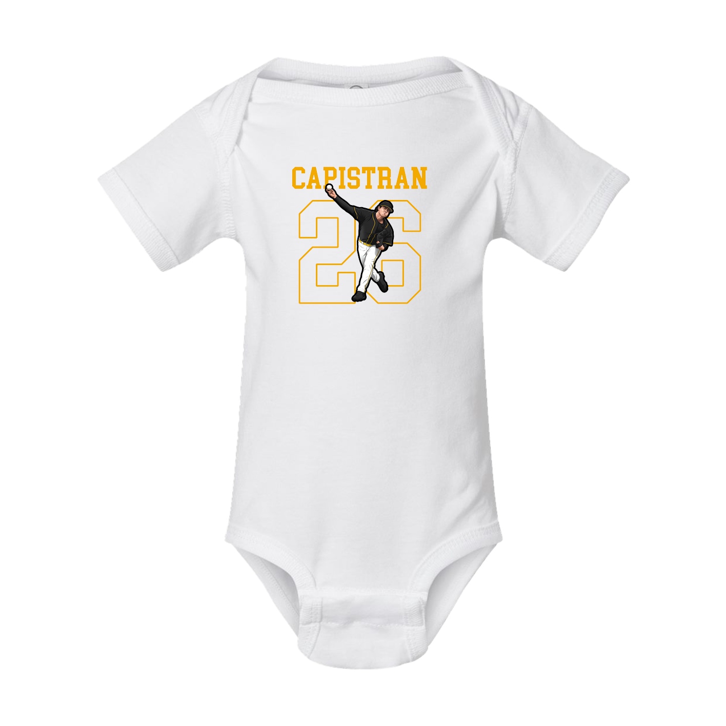 Baby Onesie — Shirsey in White