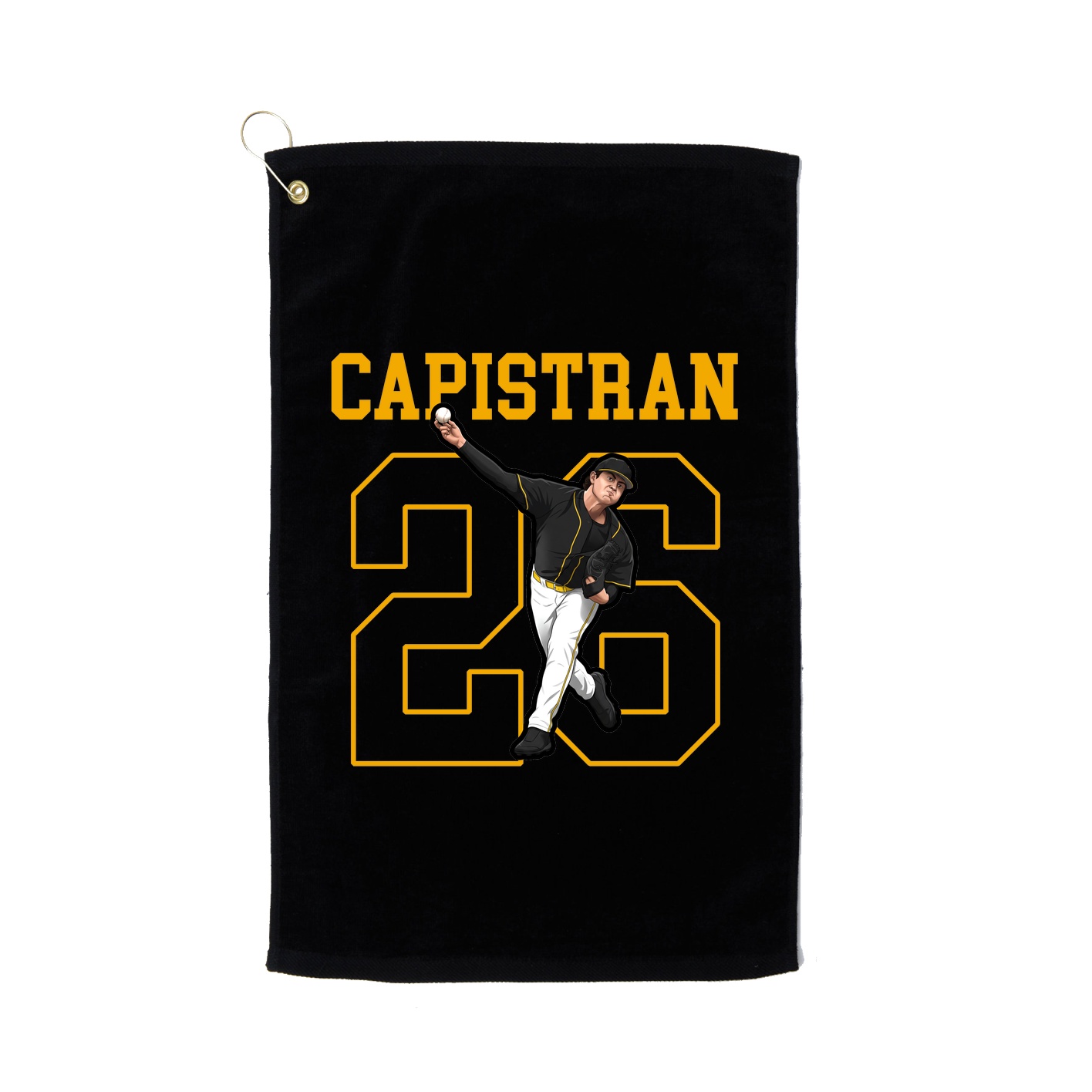 Golf Towel — Shirsey in Black
