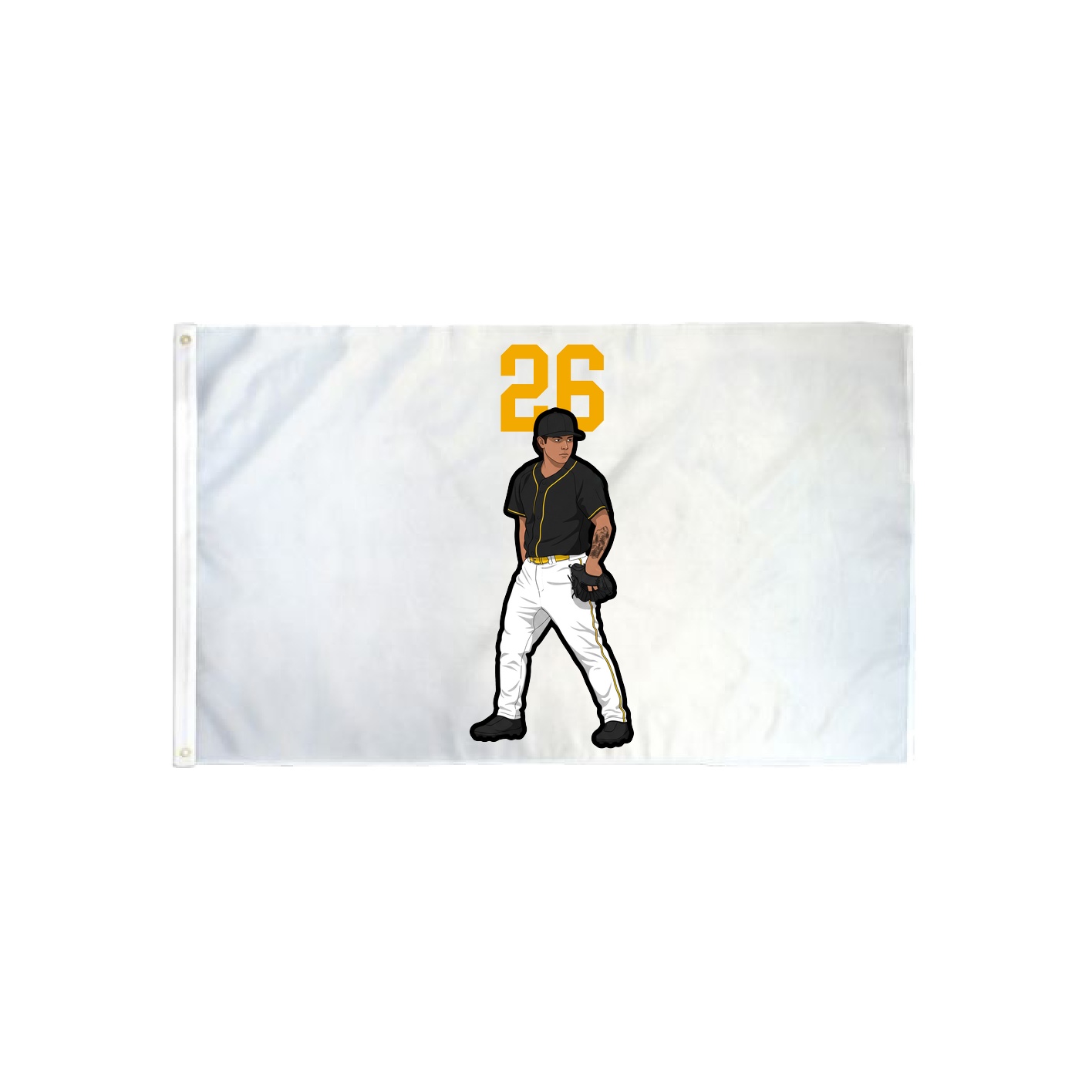 3x5 Flag — Number Top in Classic