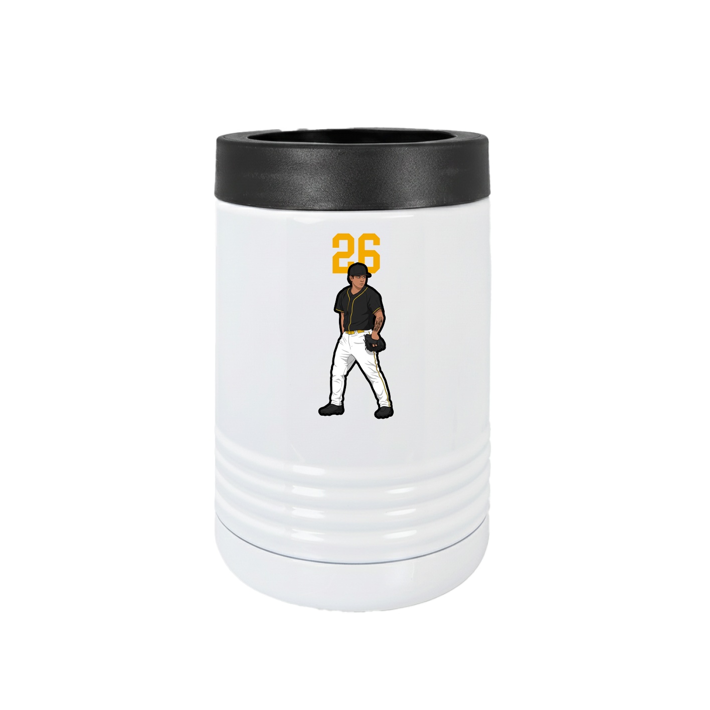Beverage Holder — Number Top in White
