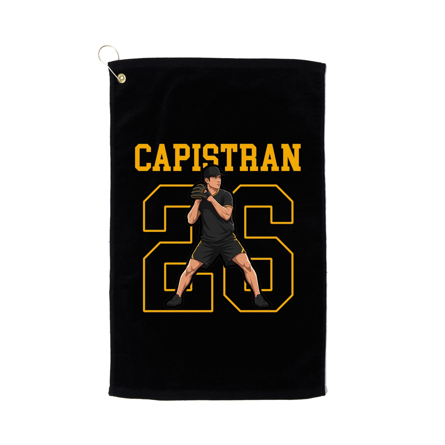 Golf Towel — Shirsey in Black
