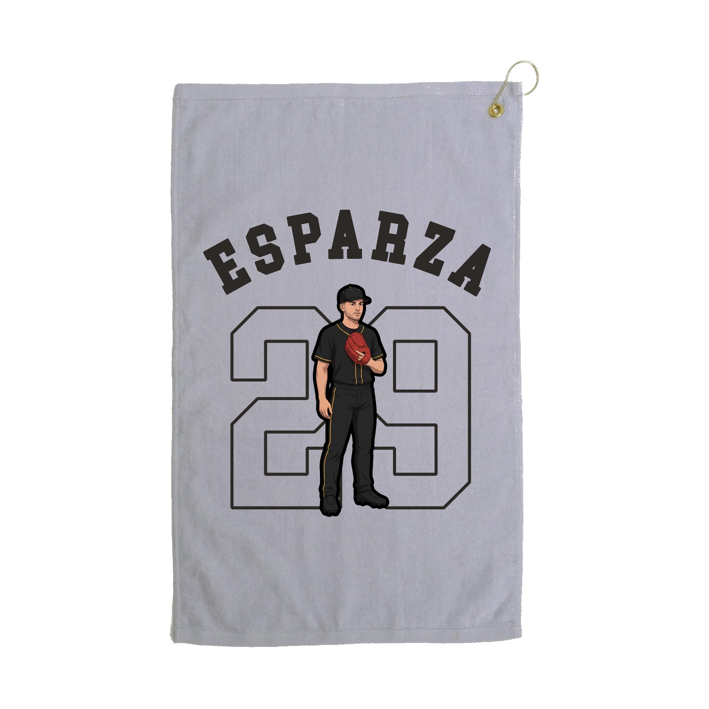 Golf Towel — Classic in Grey
