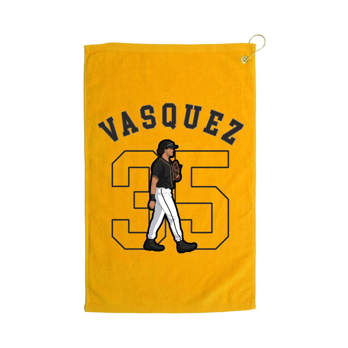Golf Towel — Shirsey Arch in Gold