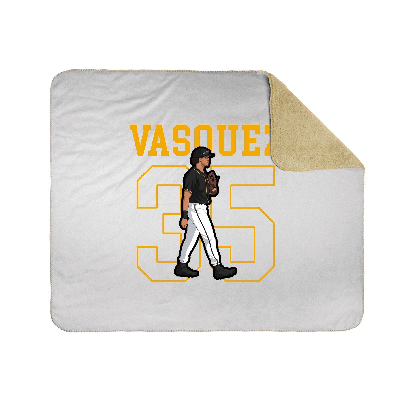 50x60 Sherpa Lined Throw Blanket
