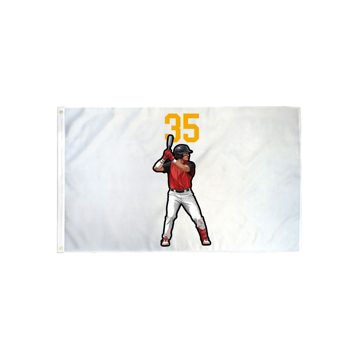 3x5 Flag — Number Top in Classic