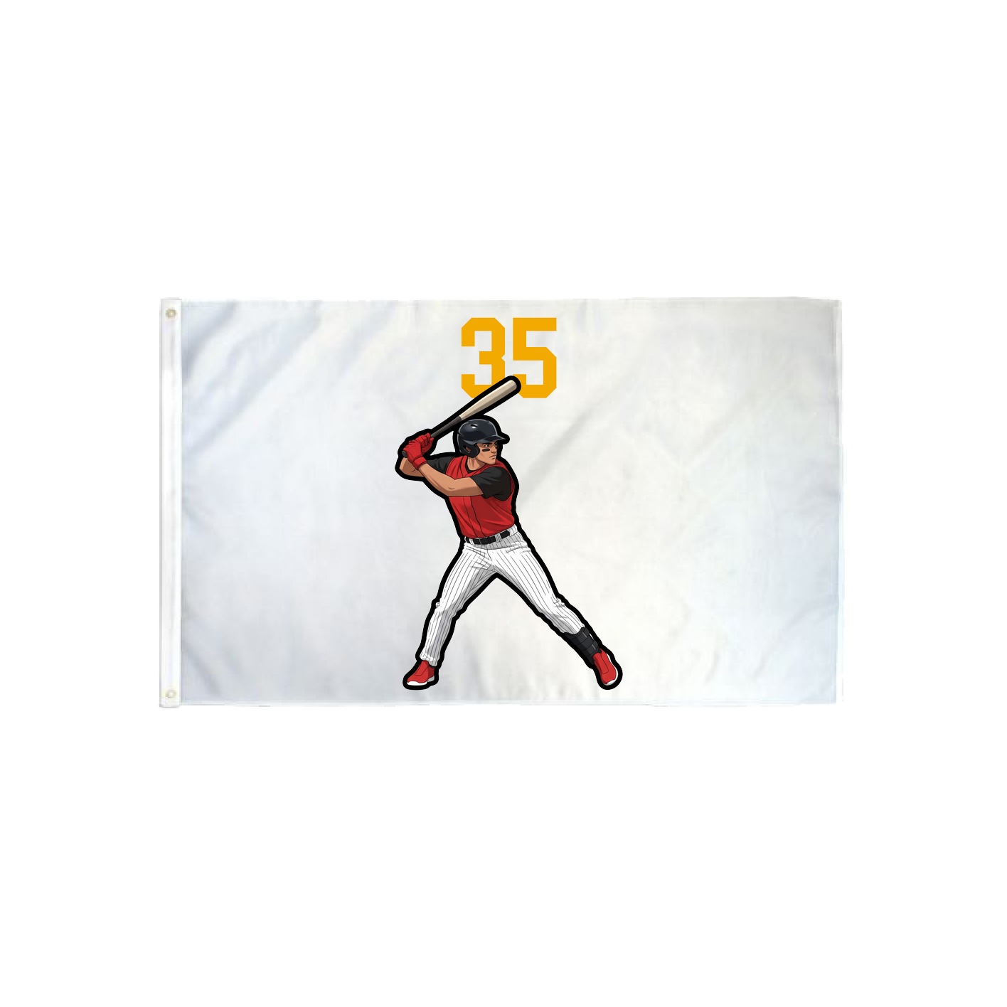 3x5 Flag — Number Top in Classic