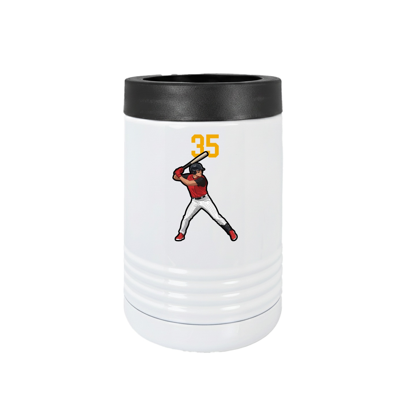 Beverage Holder — Number Top in White