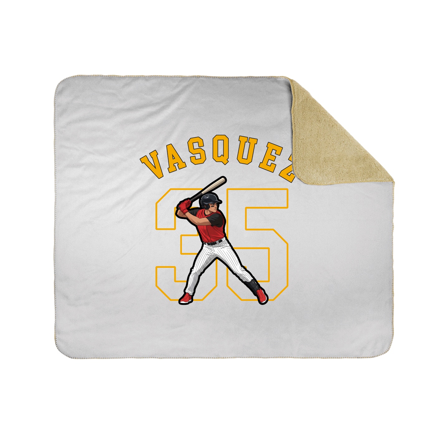 Throw Blanket — Shirsey Arch in White
