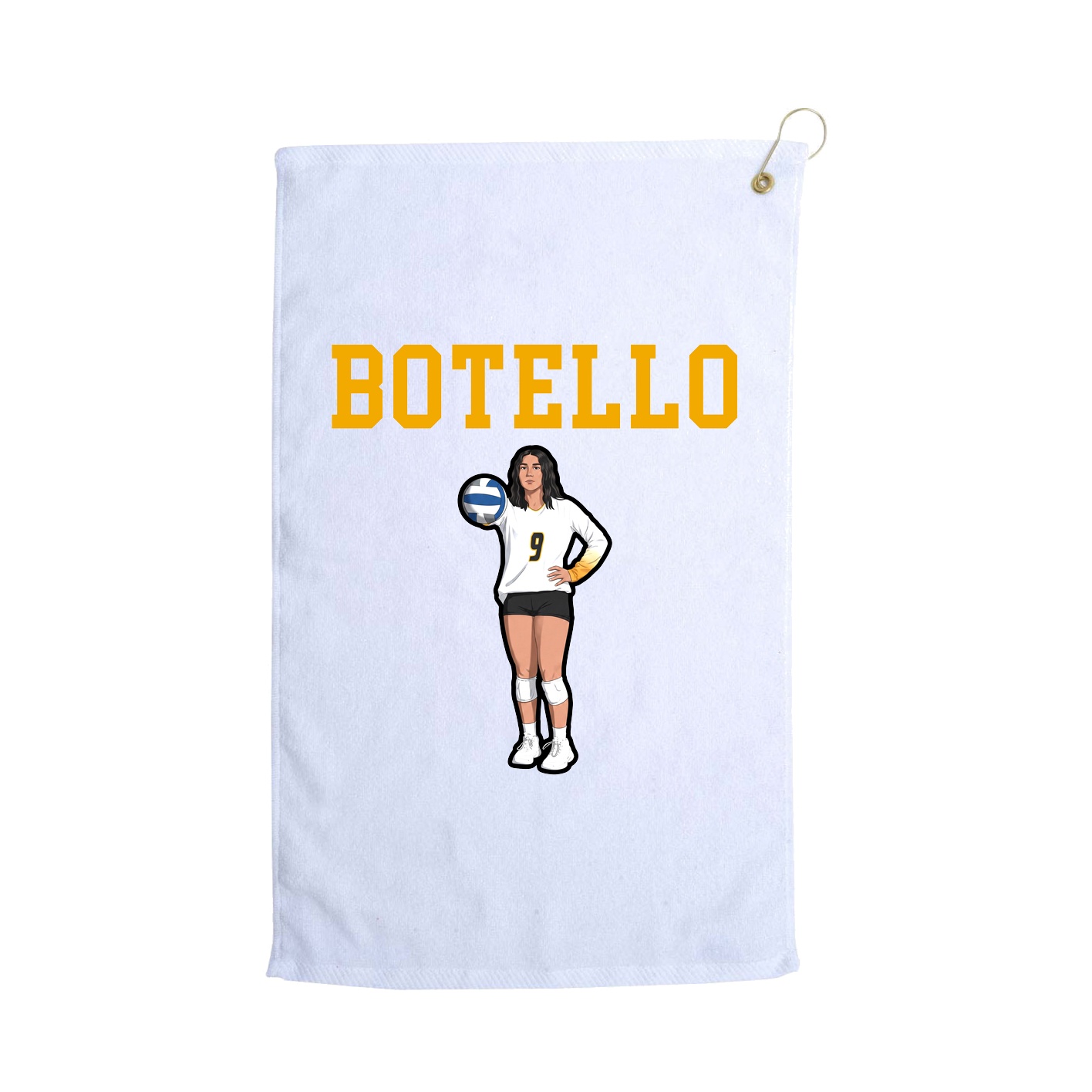 Golf Towel — Shirsey in White