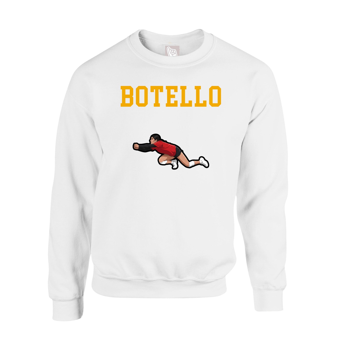 Fleece Crew — Shirsey in White
