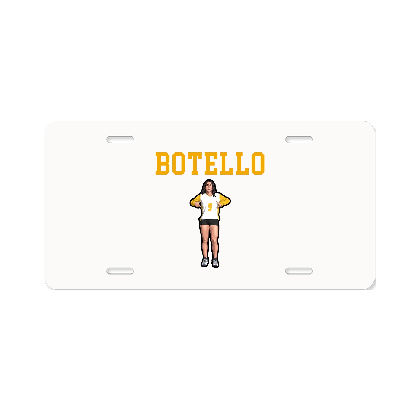 License Plate — Shirsey in Classic