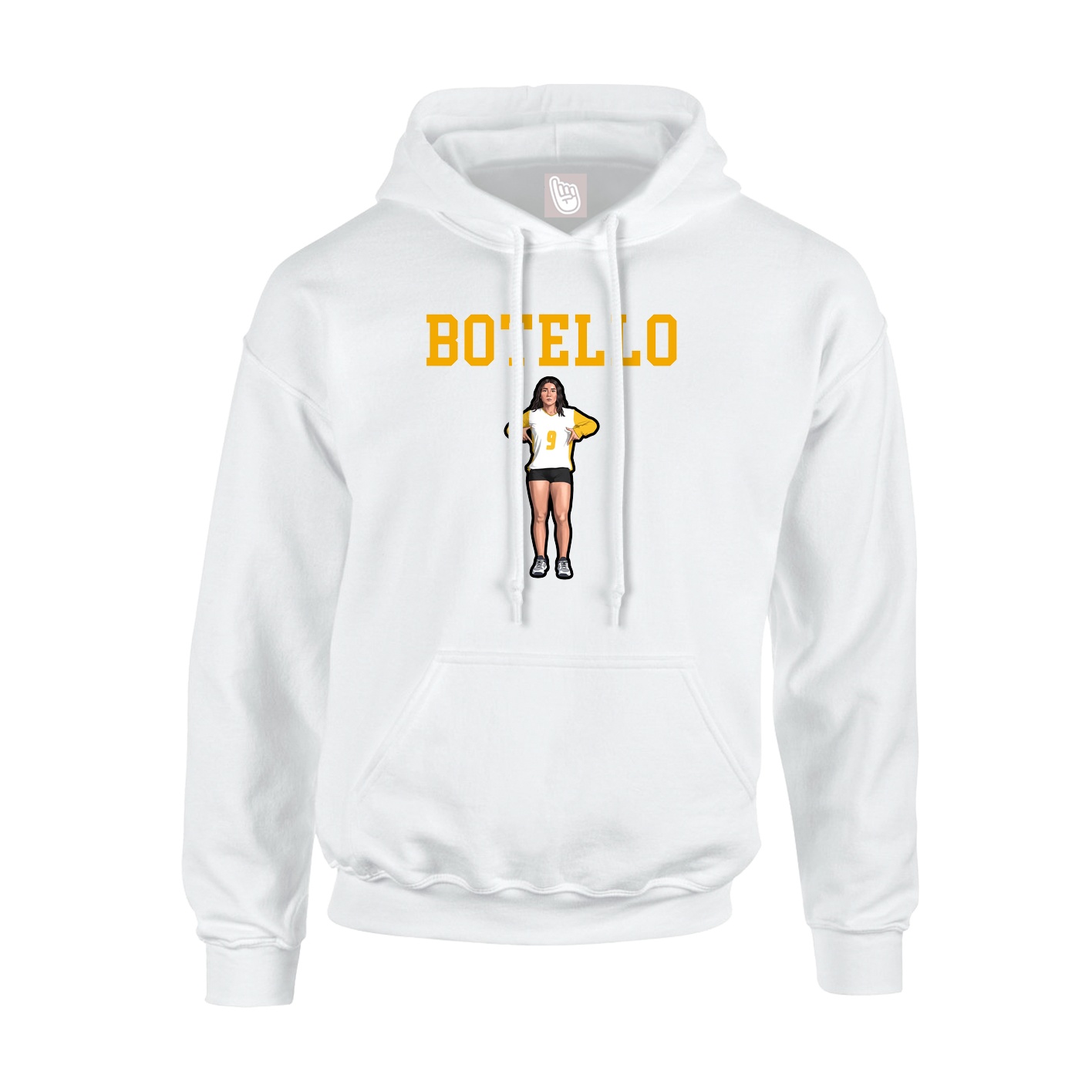 Hoodie — Shirsey in White