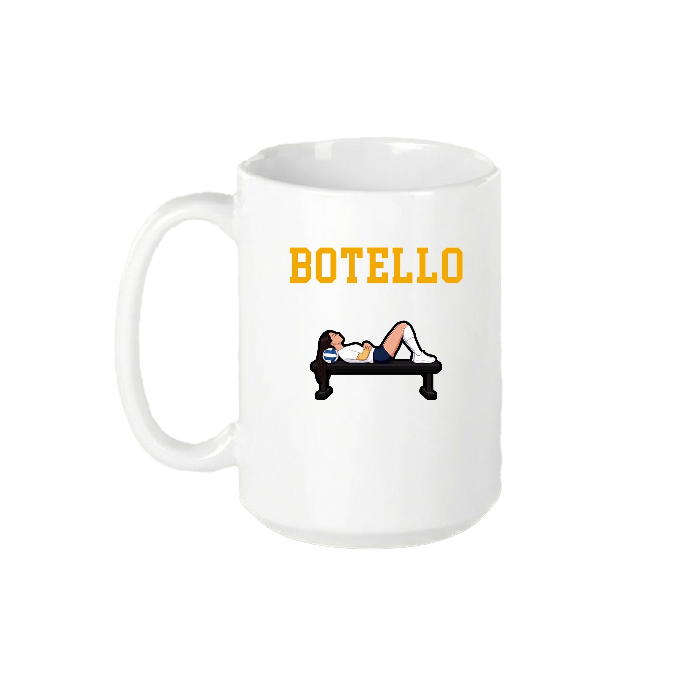 15oz Coffee Mug — Shirsey in White