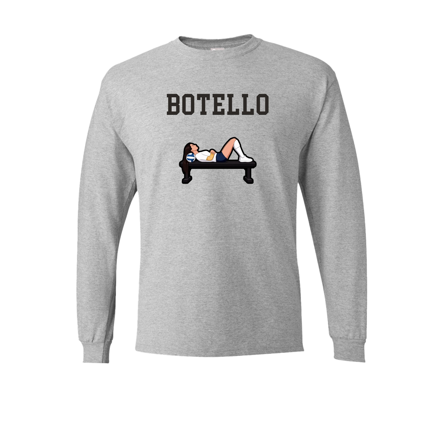 Long Sleeve Tee — Shirsey in Grey