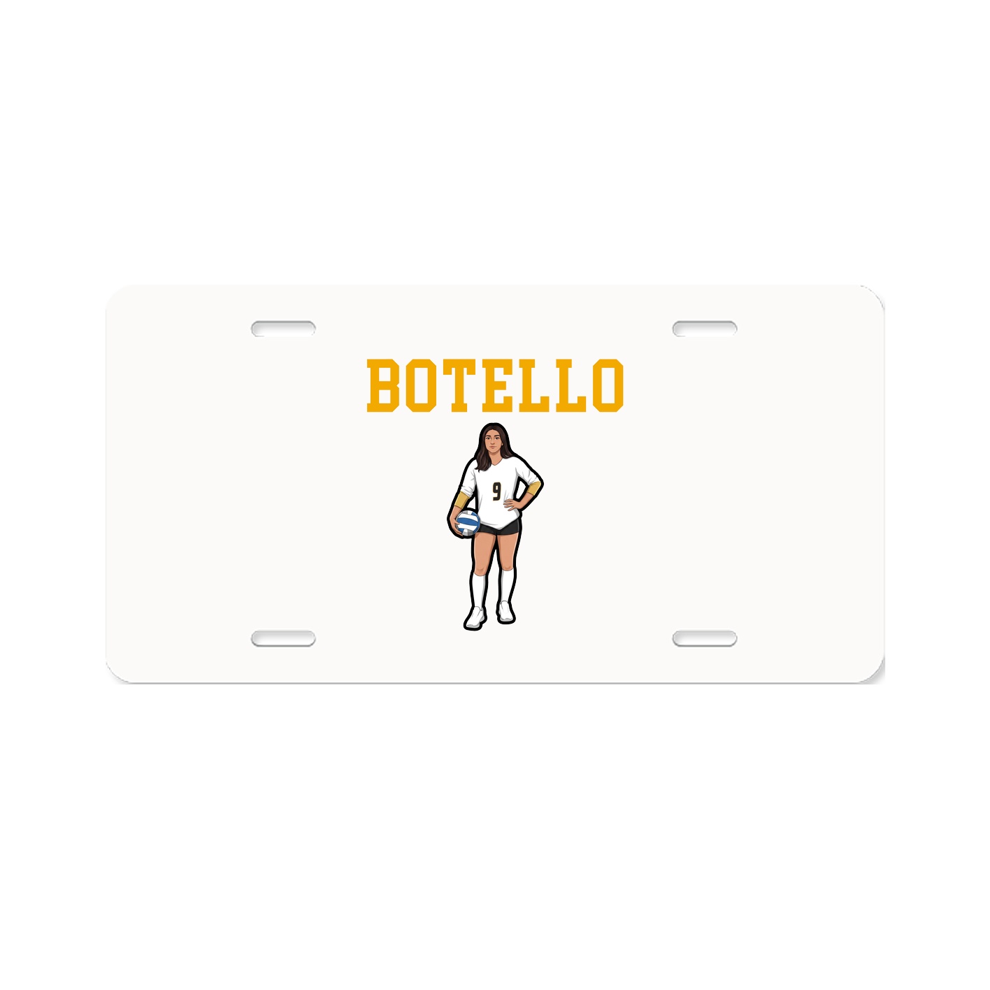 License Plate — Shirsey in Classic