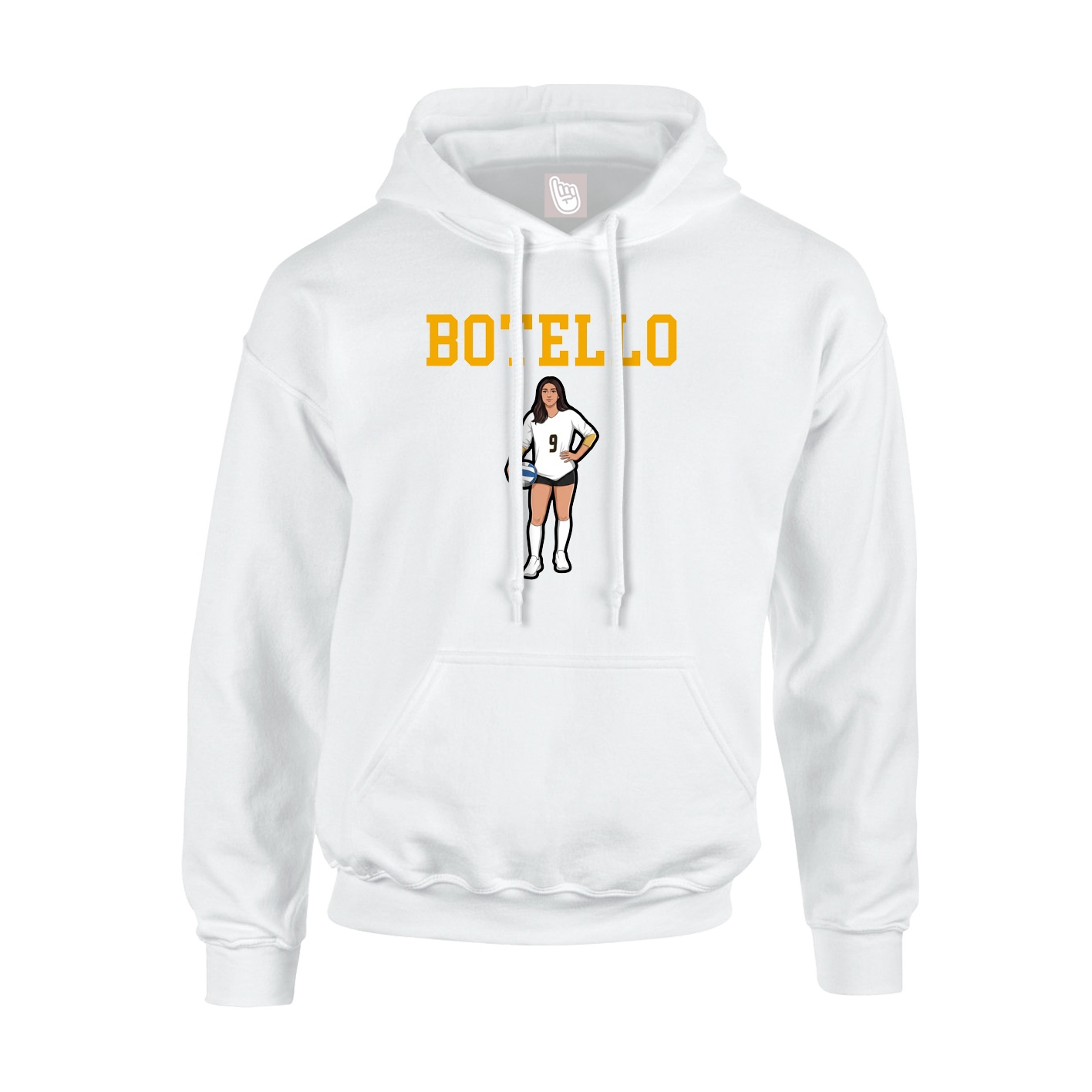 Youth Hoodie — Shirsey in White