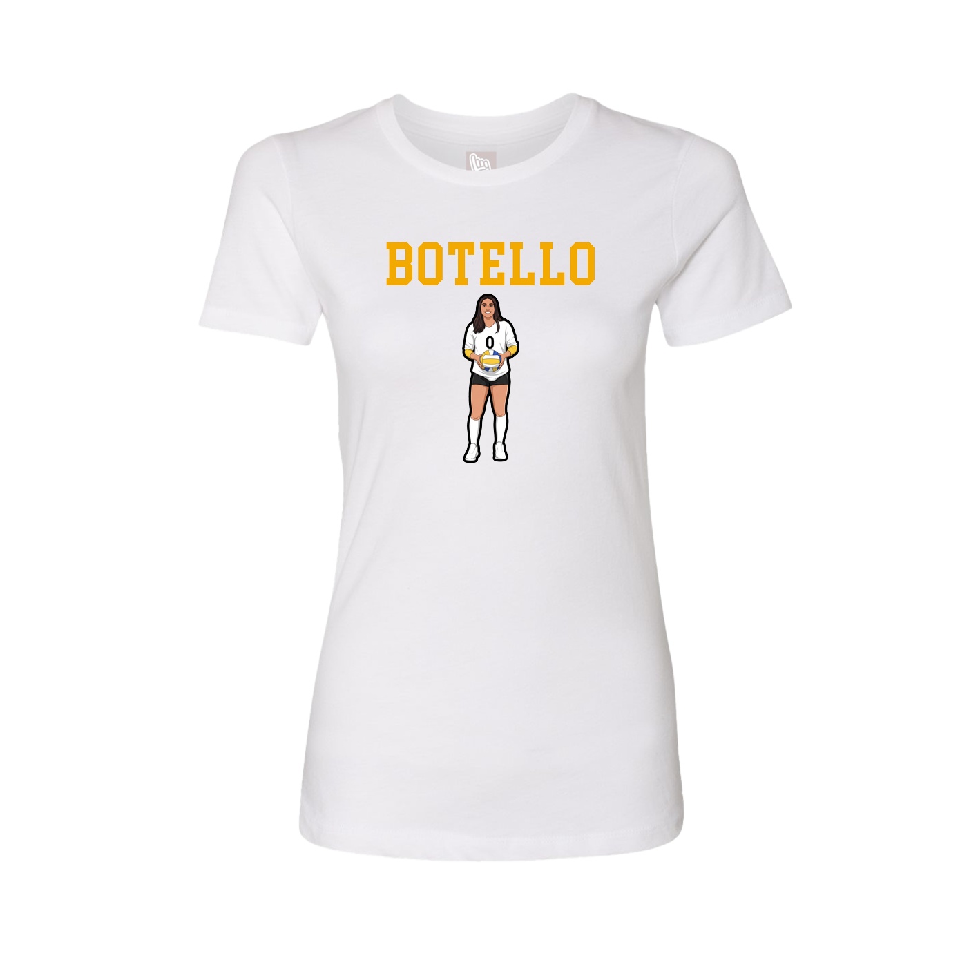 Fitted Women's Tee — Shirsey in White