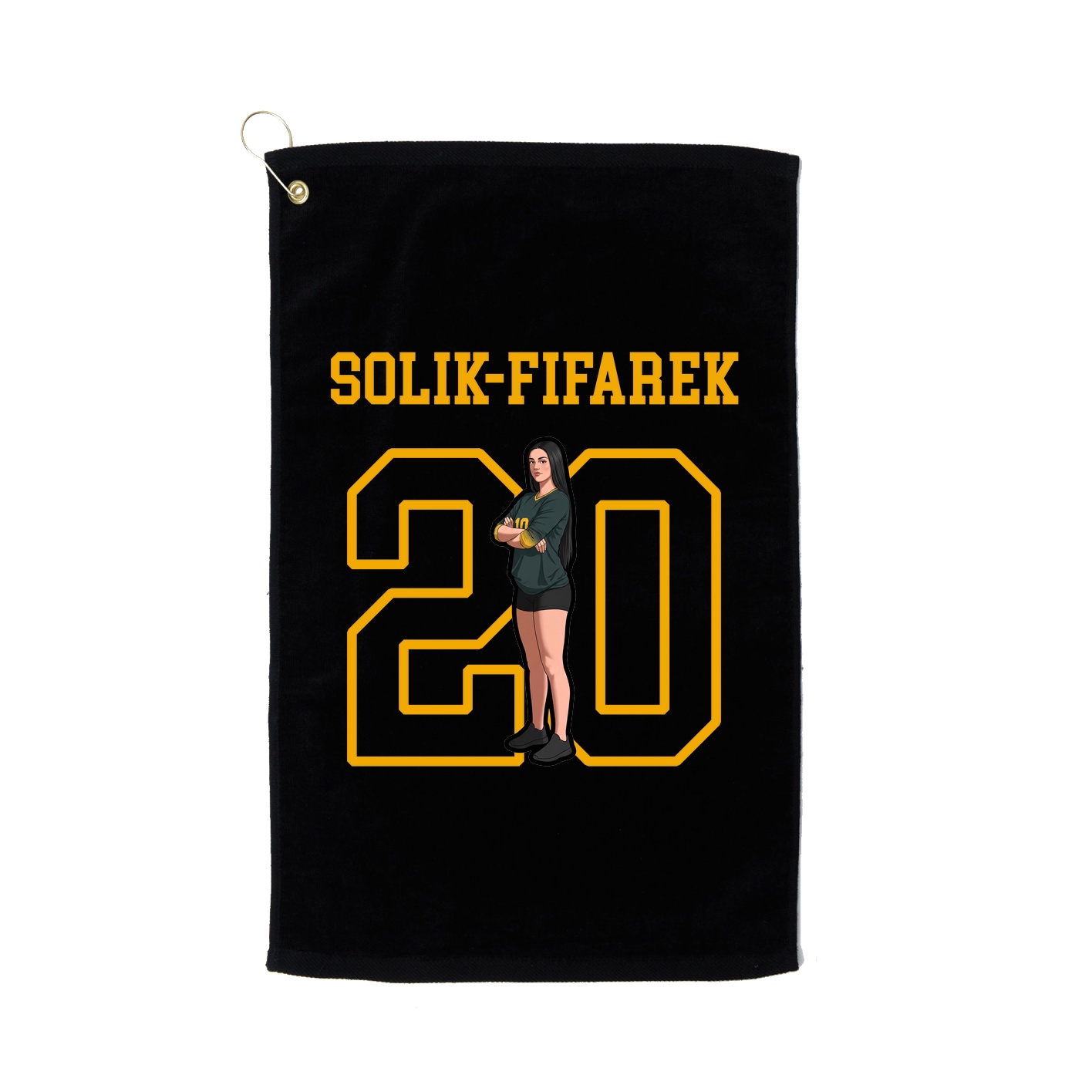 Golf Towel — Shirsey in Black