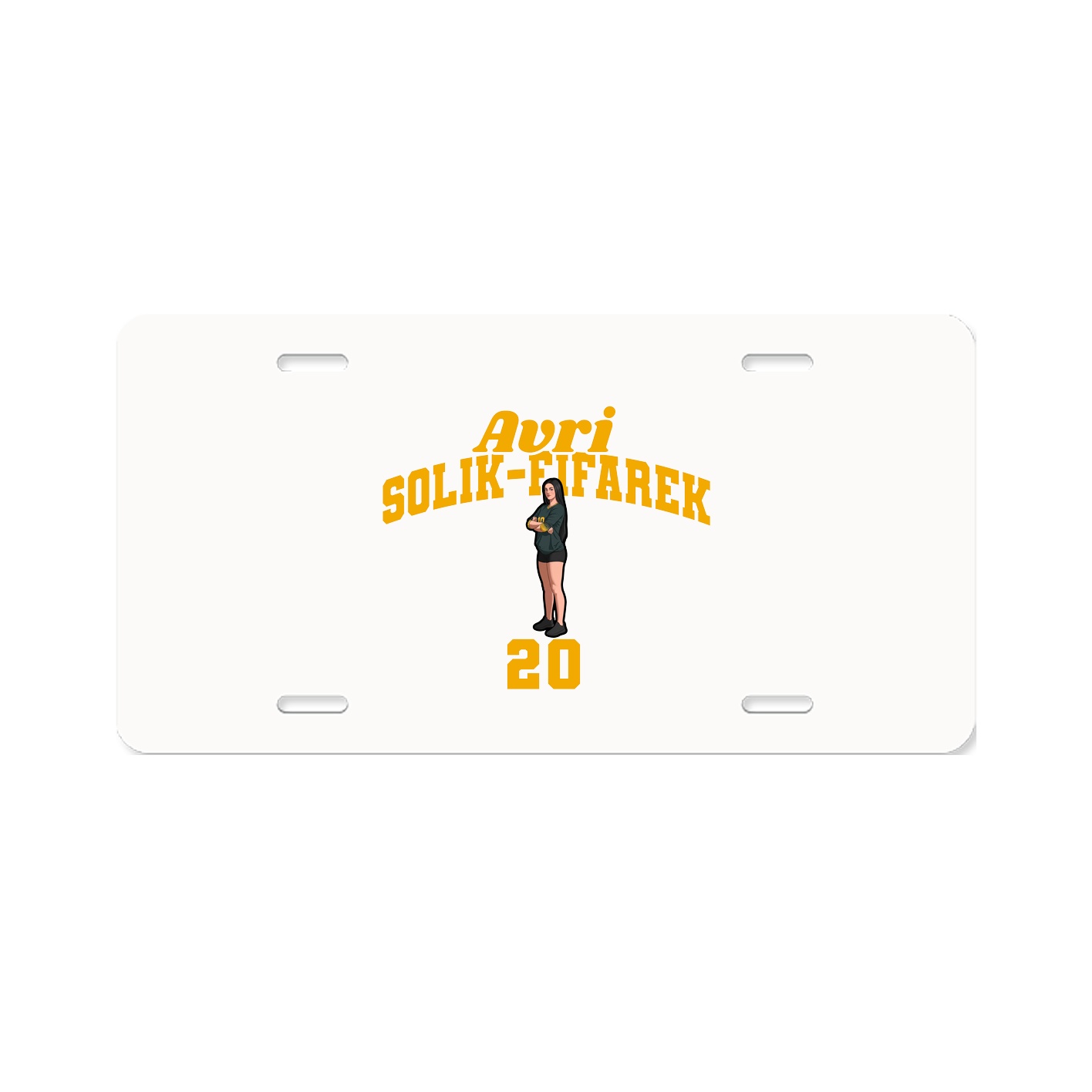 License Plate — Signature Arch in Classic